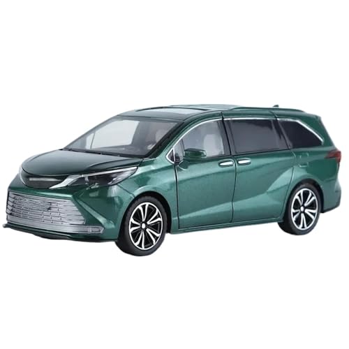 1:24 for Sienna MPV Druckgusslegierung Automodell Sammlung Ornament(Green) von RHUIMEI