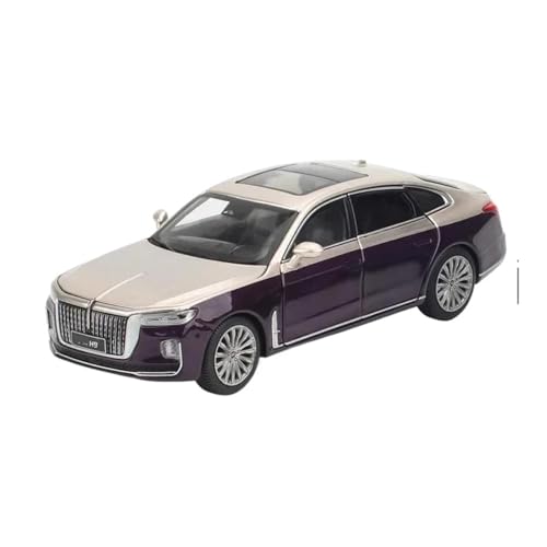 1:24 Für H9 Metallic Legierung Automodell(Purple) von RHUIMEI