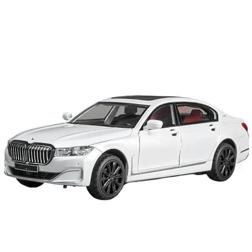 1:24 Für Die 7 760 Li Druckguss Legierung Automodell(White) von RHUIMEI