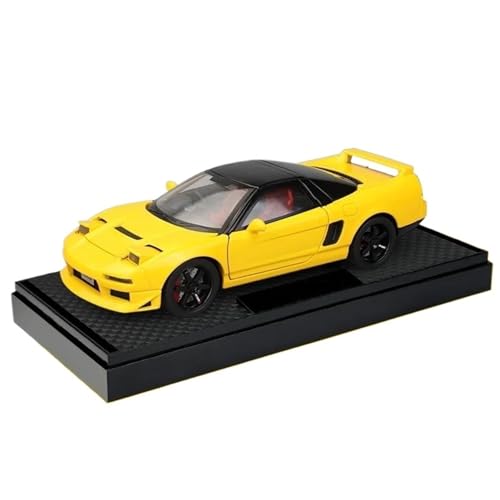 1:32 for Acura NSX NA1 Sportwagen Legierung Druckguss Modell Sammler Ornamente(Yellow) von RHUIMEI