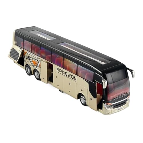 1:32 Für Alu-Druckguss-Business-Tourbus-Modell(Gold) von RHUIMEI