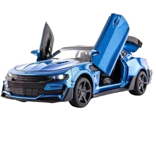 1:32 Für Camaro Racing Alloy Druckgussmodell(Blue) von RHUIMEI