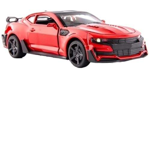 1:32 Für Camaro Racing Alloy Druckgussmodell(Red) von RHUIMEI
