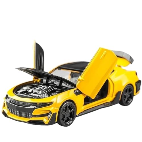 1:32 Für Camaro Racing Alloy Druckgussmodell(Yellow) von RHUIMEI