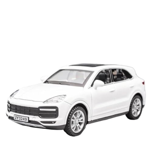 1:32 Für Cayenne Turbo Alloy Automotive Druckgussmodell(White) von RHUIMEI