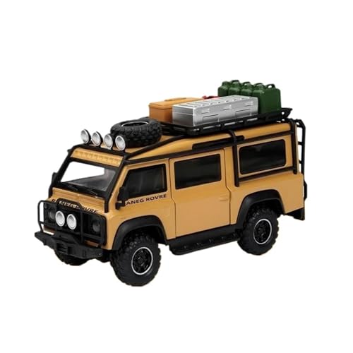 1:32 Für Defender Geländewagen Legierung Druckguss Auto Modell Sound Und Licht Spielzeug(Brown) von RHUIMEI