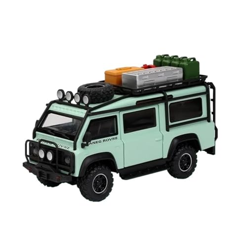1:32 Für Defender Geländewagen Legierung Druckguss Auto Modell Sound Und Licht Spielzeug(Green) von RHUIMEI