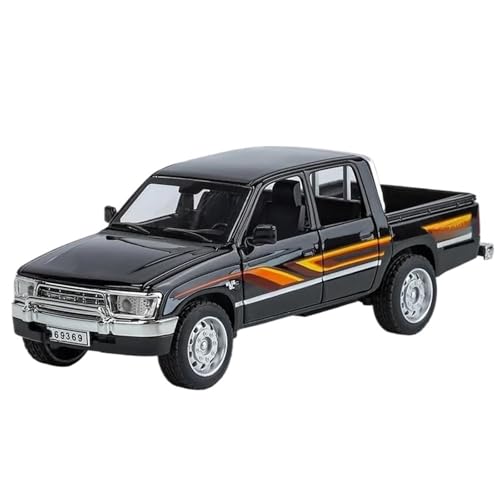 1:32 Für Helax Pickup Modell Legierung Simulation Sound und helle Ornamente (Schwarz) von RHUIMEI