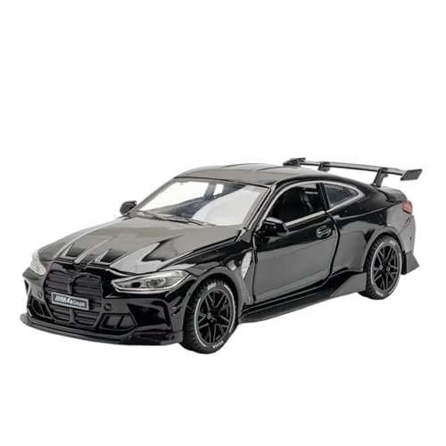 1:32 Für M4 Supercar Legierung Automodell(Black) von RHUIMEI