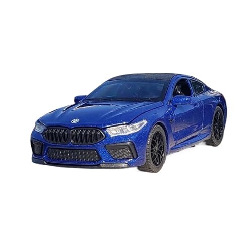 1:32 Für M8 Supercar Legierung Druckguss Auto Modell Sound Und Licht Sammlerstücke(Blue) von RHUIMEI