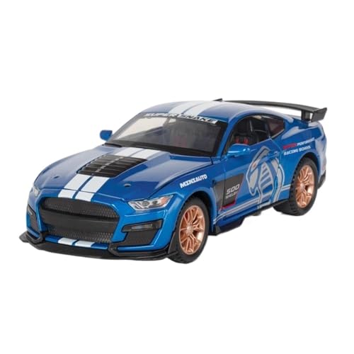 1:32 Für Mustang Viper GT500 Legierung Roadster Diecast Modell(Blue) von RHUIMEI
