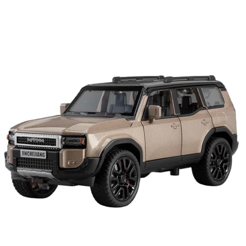 1:32 Für Prado SUV Auto Modell Spielzeug Legierung Druckguss Geländewagen(Brown) von RHUIMEI