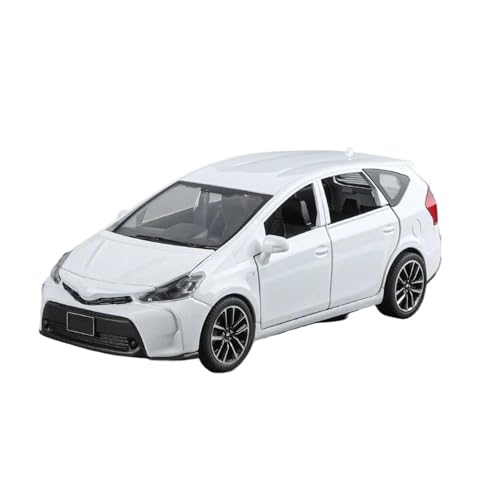 1:32 Für Prius Alloy Business Car Modell(White) von RHUIMEI