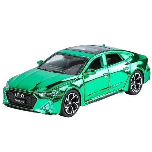 1:32 Für RS7 Quattro Sportback Legierung Kleinwagen Diecast Metallmodell(Green) von RHUIMEI