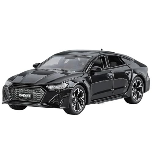 1:32 for RS7 Sportwagenmodell Nachahmung Legierung Druckguss Echter Sound Und Licht Rückkehr Limousine(Black) von RHUIMEI