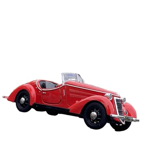 1:32 Für Rover W25K Klassische Legierung Diecast Cabrio Auto Modell(Red) von RHUIMEI