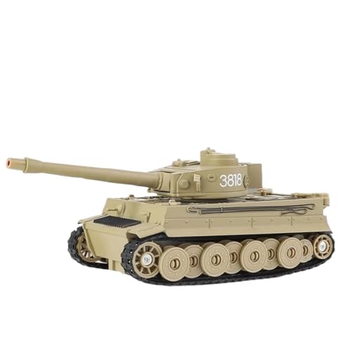 1:32 Für Simulierte Tiger Panzer Tank Spray Legierung Militär Modell(Brown) von RHUIMEI