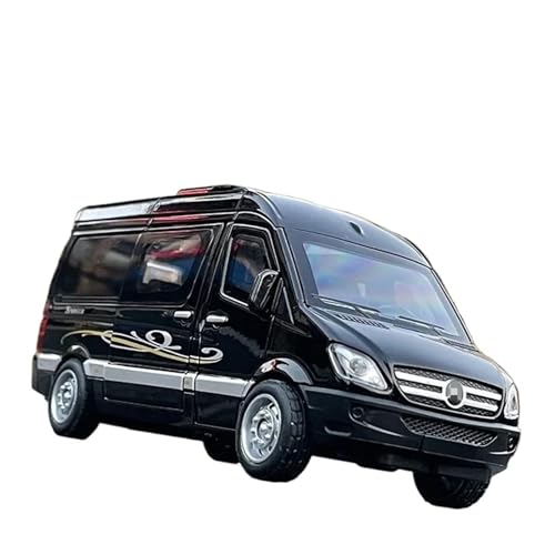 1:32 Für Sprinter MPV Legierung Diecast Automodell(Black) von RHUIMEI