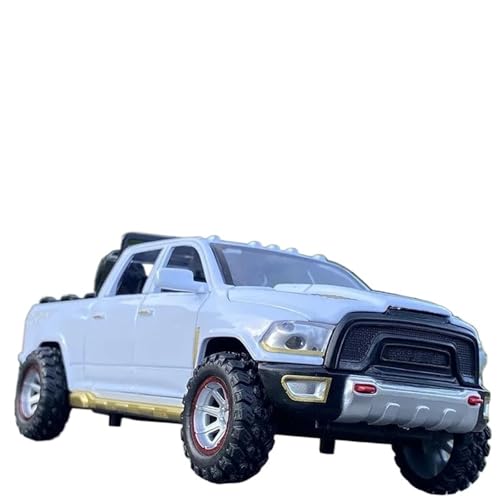 1:32 Für TRX Pickup Truck Legierung Druckguss Geländewagen Modell(White) von RHUIMEI