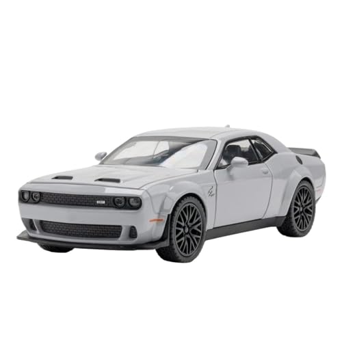 1:32 Für SRT Druckguss Metall Spielzeugauto Modell Sound Und Licht Serie(Chrome) von RHUIMEI