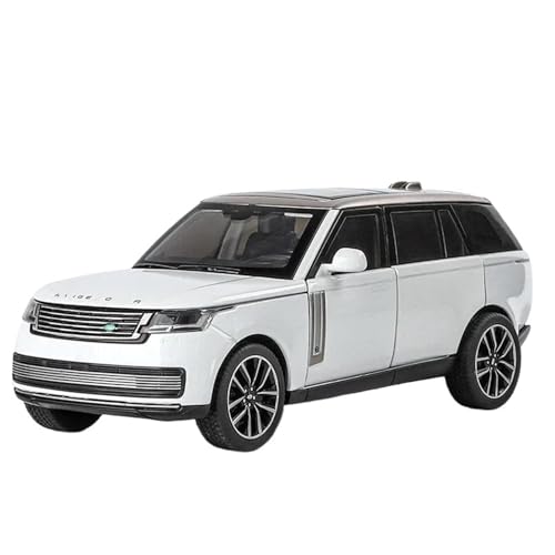 1:32 Range Rover SV2022 SUV Geländemodell aus Druckgusslegierung (weiß) von RHUIMEI