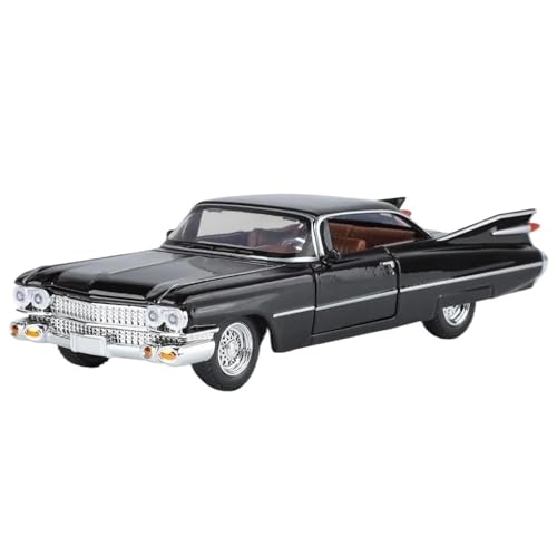 1:32 for Eldorado Biarritz Klassische Retro Auto Legierung Diecast Modell Wohnkultur(Black) von RHUIMEI