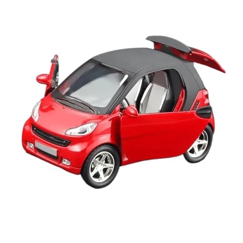 1:32 for Fortwo Legierung Druckguss Auto Modell Ornamente Sammlung(Red) von RHUIMEI