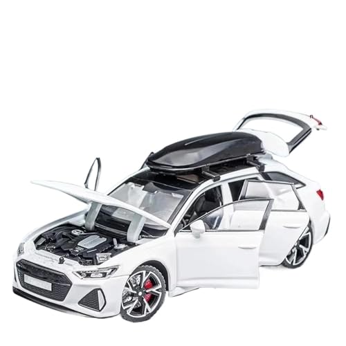 1:32 for RS6 Legierung Modell Auto Sammlung Ornamente(White) von RHUIMEI