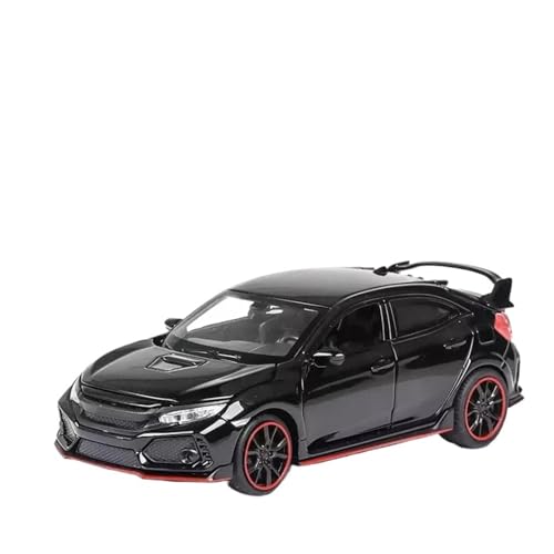 1:32 for Typer Legierung Druckguss Auto Modell Ornamente Sammlung(Black) von RHUIMEI