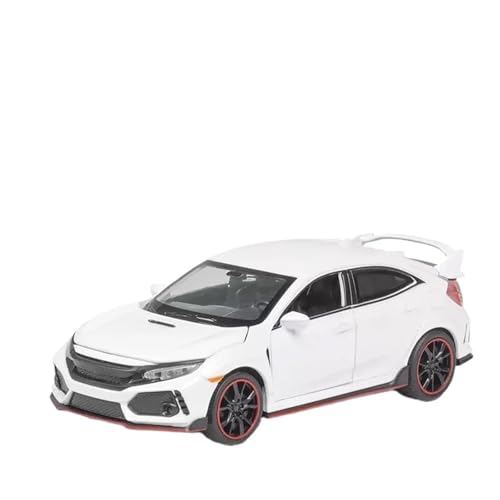 1:32 for Typer Legierung Druckguss Auto Modell Ornamente Sammlung(White) von RHUIMEI