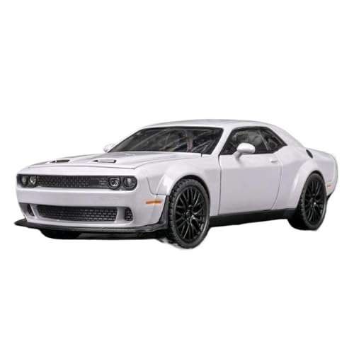 1:32 für Challenger Diecast Metall Auto(White) von RHUIMEI