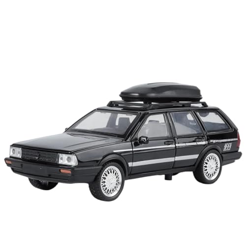 1:32 für Santana Alloy Car Model Simulation Sound and Light Ornaments (Black) von RHUIMEI
