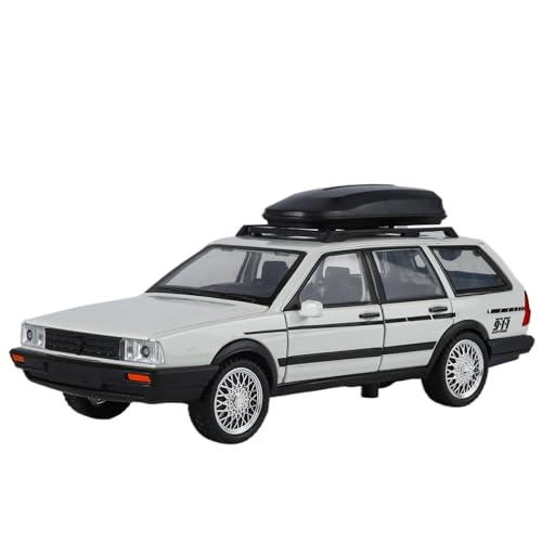 1:32 für Santana Alloy Car Model Simulation Sound and Light Ornaments (White) von RHUIMEI