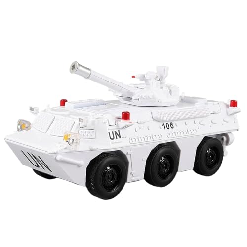 1:35 Für Alloy Armored Vehicle 92 Infanterie Tank Modell(White) von RHUIMEI