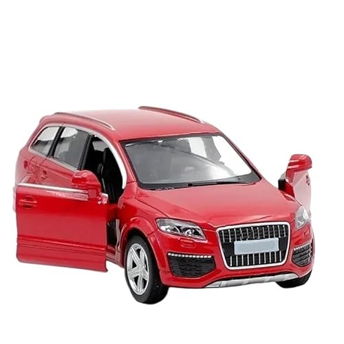 1:36 Für Q7 Offroad-Legierungsautomodell(Red) von RHUIMEI
