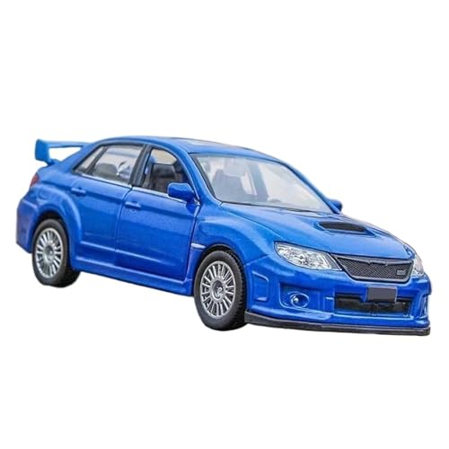 1:36 Für WRX STI Legierung Druckguss Automodell(Blue) von RHUIMEI