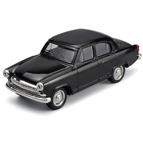 1:43 for GAZ-21 Legierung Druckguss Auto Modell Simulation Sammlung Desktop Ornamente(Black) von RHUIMEI