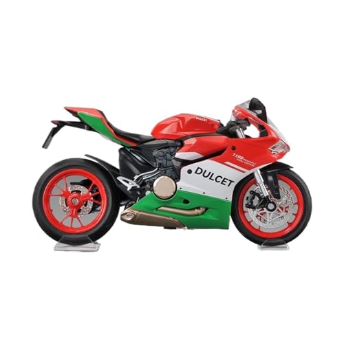 1:9 1199 Motorradmodell Legierung Simulation Motorrad Ornamente Spielzeug Handgefertigtes Straßenauto Exquisite(Green) von RHUIMEI