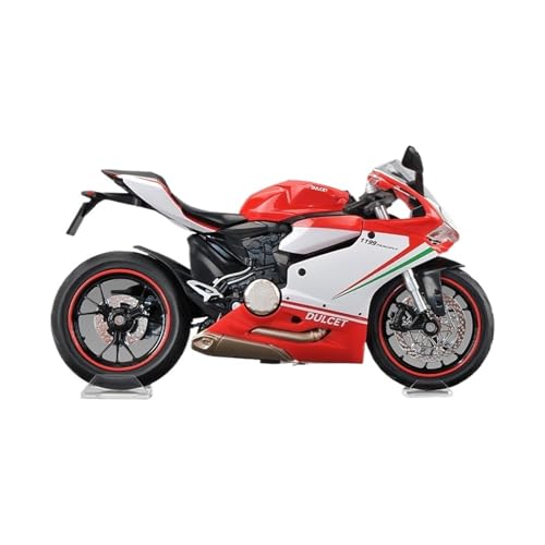 1:9 1199 Motorradmodell Legierung Simulation Motorrad Ornamente Spielzeug Handgefertigtes Straßenauto Exquisite(Red) von RHUIMEI