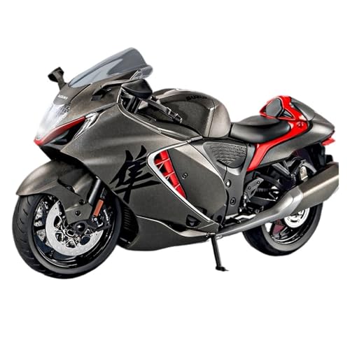 1:9 Falcon Motorrad Modell Simulation Legierung Motorrad Junge Spielzeug Handstück Geschenk Exquisite(Gray) von RHUIMEI