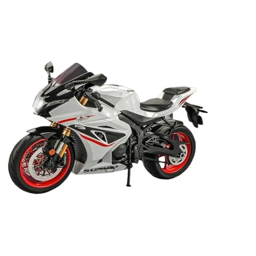 1:9 GSX1000R Auto-Imitation Echte Legierung Motorrad-Modell Sammlung Ornamente Geschenk Exquisite(White) von RHUIMEI