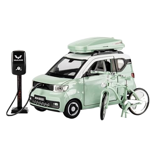 Anwendbar Auf Wuling Hongguang MINI-Fahrzeuge Realistische Legierung, Kleine Automodelle Sammlerstücke Ornamente Mini-Spielzeugautos Geschenke for Jungen Exquisite(Green) von RHUIMEI