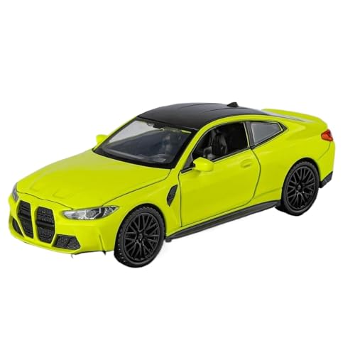 1/32 for M4 Sportwagen Druckgusslegierung Modell Dekorative Ornamente(Yellow) von RHUIMEI