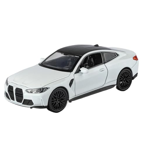 1/32 for M4 Sportwagen Druckgusslegierung Modell Dekorative Ornamente(White) von RHUIMEI