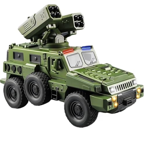 Für 2025 Neues Großes Explosionsgeschütztes SWAT 110-Geländefahrzeug Aus Legierung Gepanzertes Polizeifahrzeug(Green1) von RHUIMEI