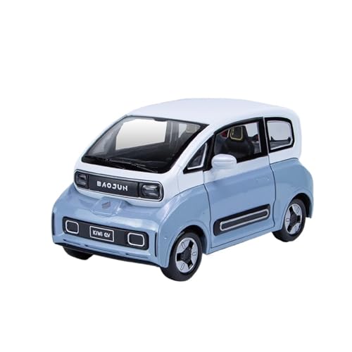 Geeignet for 1:24 Baojun Wuling Kiwi EV Automodell Simulierte Legierung Mini-Elektrofahrzeug Ornament Kinderspielzeugauto Exquisite(Blue) von RHUIMEI