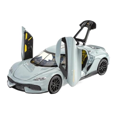 1:32 for Gemini Gt Supercar Alloy Druckguss-Automodell(Silver) von RHUIMEI
