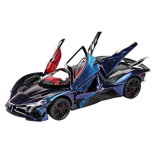 1:24 for Helios-Modellauto-Sammlerstücke Aus Druckgusslegierung Mit Sorgfältiger Handwerkskunst(Purple) von RHUIMEI