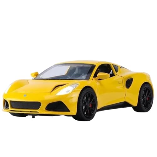 1:24 Für Lotus Emira Legierung Druckguss-Sportwagenmodell(Yellow) von RHUIMEI