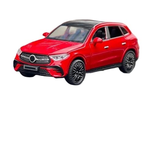 Modellauto aus Druckguss SUV GLC 400e im Maßstab 1:32 (Rot) von RHUIMEI